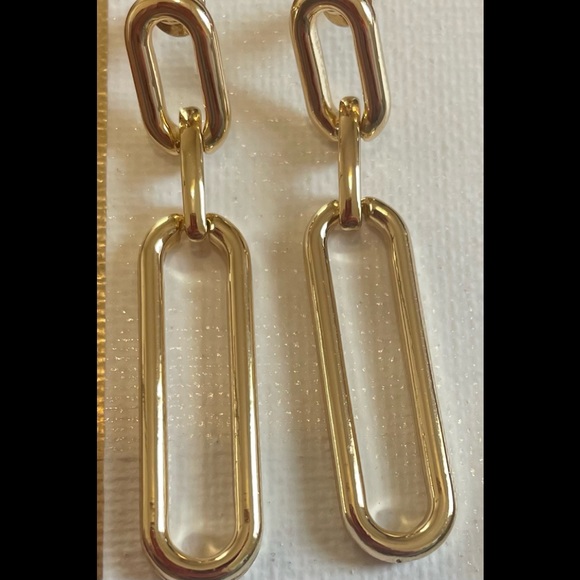 Jewelry - Annabelle Goldtone Link Earrings